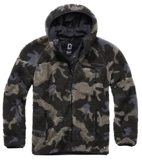 Brandit Fleecejacke Worker Jacket Dunkelgrün