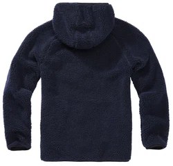 Brandit Fleecejacke Worker Jacket Dunkelblau
