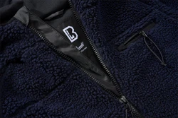 Brandit Fleecejacke Worker Jacket Dunkelblau
