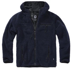Brandit Fleecejacke Worker Jacket Dunkelblau