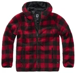 Brandit Fleecejacke Worker Jacket Rot/Dunkelrot