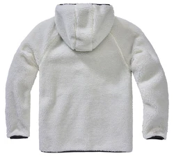Brandit Fleecejacke Worker Jacket Dunkelblau/Hellgrau/Grau/Weiß