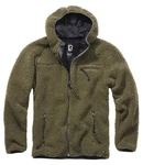 Brandit Fleecejacke Worker Jacket Dunkelgrün/Grün