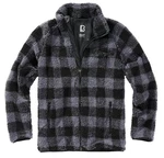 Brandit Herren Teddyfleece Jacket Grau/Dunkelgrau/Schwarz/Dunkelblau