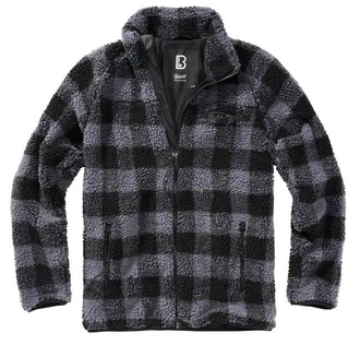 Brandit Herren Teddyfleece Jacket Grau/Dunkelgrau/Schwarz/Dunkelblau