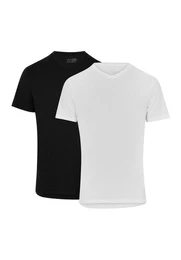 T-Shirt V Herren (2er-Pack) aus Modal & Baumwolle, leicht & atmungsaktiv