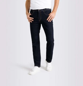 MAC 5-Pocket Hose Arne Dunkelblau/Lila