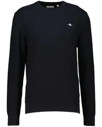 Strickpullover Herren Strickpullover aus Bio-Baumwolle (1-tlg)