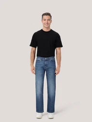 BOSS 5-Pocket Jeans RE.MAINE Herren (1) Blau/Hellblau