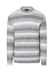 Finshley & Harding Strickpullover Grau/Silber