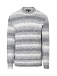 Finshley & Harding Strickpullover Grau/Silber