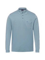 RAGMAN Poloshirt Langarm Polo 