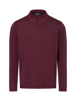 RAGMAN Poloshirt Langarm Polo 