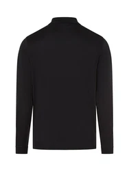 RAGMAN Poloshirt Langarm Polo Schwarz/Dunkelblau