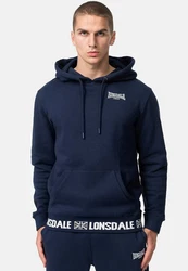 Lonsdale Kapuzensweatshirt Crosspatrick Dunkelblau/Blau