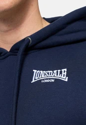 Lonsdale Kapuzensweatshirt Crosspatrick Dunkelblau/Blau