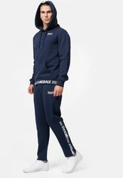 Lonsdale Kapuzensweatshirt Crosspatrick Dunkelblau/Blau