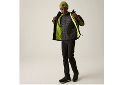 Regatta Funktionsjacke Wentwood IX 3 in 1 Outdoorjacke Grün/Dunkelgrün/Neonfarben