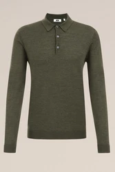WE Fashion Wollpullover Dunkelgrün/Grün