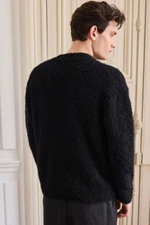 Next Rundhalspullover Relaxed Fit Schwarz/Braun/Dunkelrot/Rot/Rosa/Grau