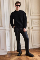 Next Rundhalspullover Relaxed Fit Schwarz/Braun/Dunkelrot/Rot/Rosa/Grau