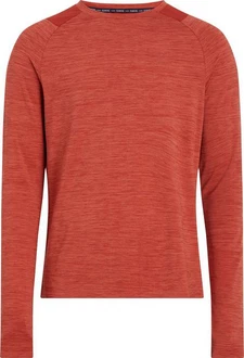 Energetics Langarmshirt He.-Langarmshirt Ailo LS M melange/rot dunkel/rot