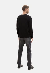 TOM TAILOR 5-Pocket Jeans Hose Slim Josh Dunkelgrau/Grau/Hellgrau/Schwarz