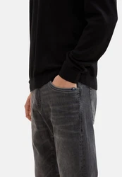 TOM TAILOR 5-Pocket Jeans Hose Slim Josh Dunkelgrau/Grau/Hellgrau/Schwarz