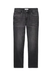 TOM TAILOR 5-Pocket Jeans Hose Slim Josh Dunkelgrau/Grau/Hellgrau/Schwarz
