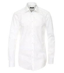 VENTI Langarmhemd Creme/Weiß