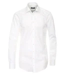 VENTI Langarmhemd Creme/Weiß