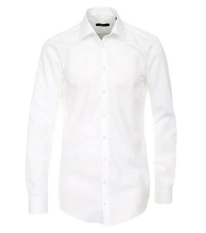 VENTI Langarmhemd Creme/Weiß