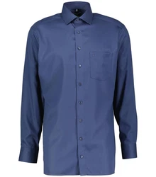 OLYMP Businesshemd MODERN FIT Dunkelblau/Blau/Hellblau