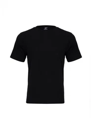 Schietwetter T-Shirt Herren Basic Simon Schwarz/Dunkelblau