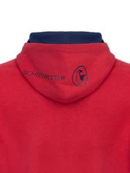 Schietwetter Kapuzenpullover Herren Hoodie Ja Moin Dunkelrot/Rot