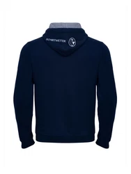 Schietwetter Kapuzenpullover Herren Hoodie Ja Moin Dunkelblau/Hellblau/Blau