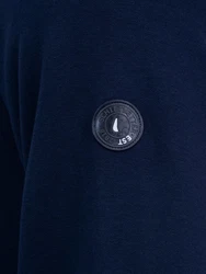Schietwetter Kapuzenpullover Herren Hoodie Ja Moin Dunkelblau/Hellblau/Blau