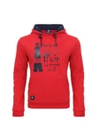 Schietwetter Kapuzenpullover Leuchtturm Rot