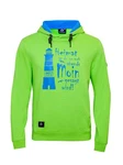 Schietwetter Kapuzenpullover Leuchtturm Neonfarben/Grün