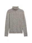 TOM TAILOR Rollkragenpullover graumeliert