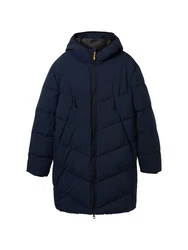 TOM TAILOR Denim Mantel Pufferparka sky captain blue