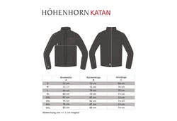 Hhenhorn Hoodie Katan Herren Hoodie Pullover Sweatshirt Kapuzenpullover Hellblau/Blau