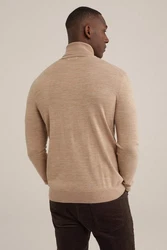 WE Fashion Sweater Braun/Beige/Khaki