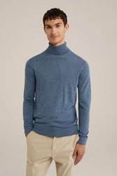 WE Fashion Sweater Hellblau/Blau/Dunkelblau/Grau