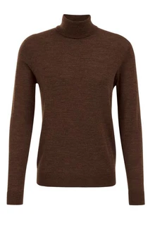 WE Fashion Sweater Braun/Dunkelbraun WE Fashion Sweater Braun/Dunkelbraun