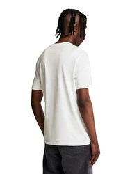 Lyle & Scott T-Shirt Khaki/Weiß/Beige/Grau