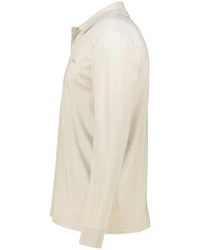 BOSS Poloshirt Herren PE-INTERLOCK Khaki/Beige/Weiß