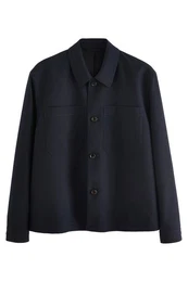 Sakko Elegante Hemdjacke im Slim Fit (1-tlg)