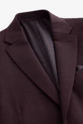 Next Strukturierter Wollsakko Slim Fit 
