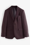 Next Strukturierter Wollsakko Slim Fit 